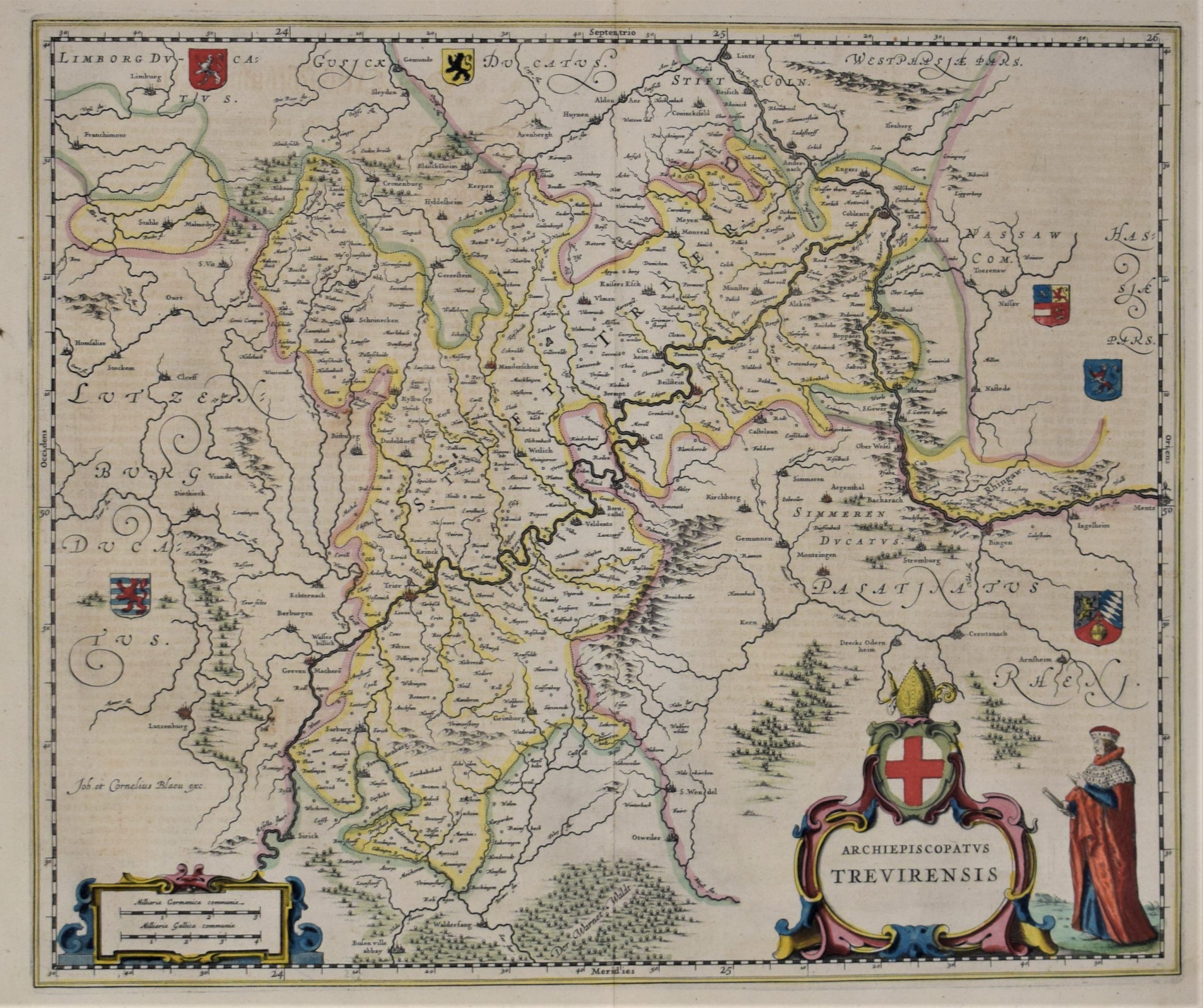 Blaeu, J. & C.: Archiepiscopatus Trevirensis