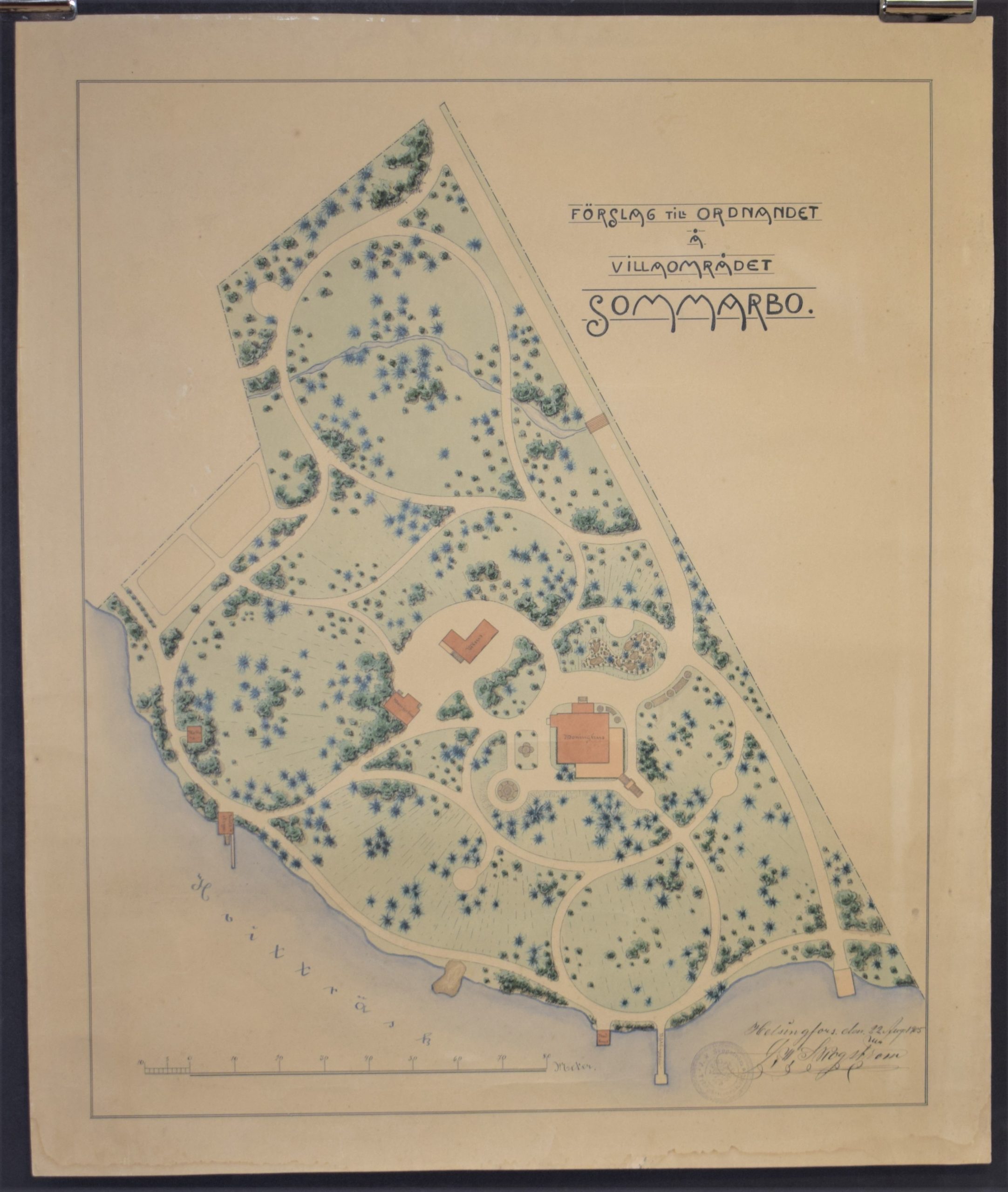 Förslag till Ordnandet å Villaområdet Sommarbo