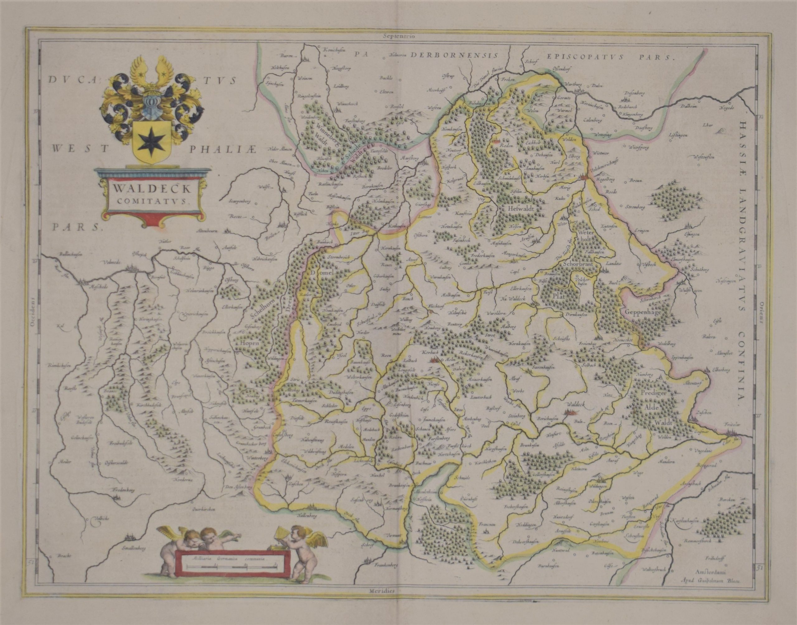 Blaeu, W. J.: Waldeck Comitatus