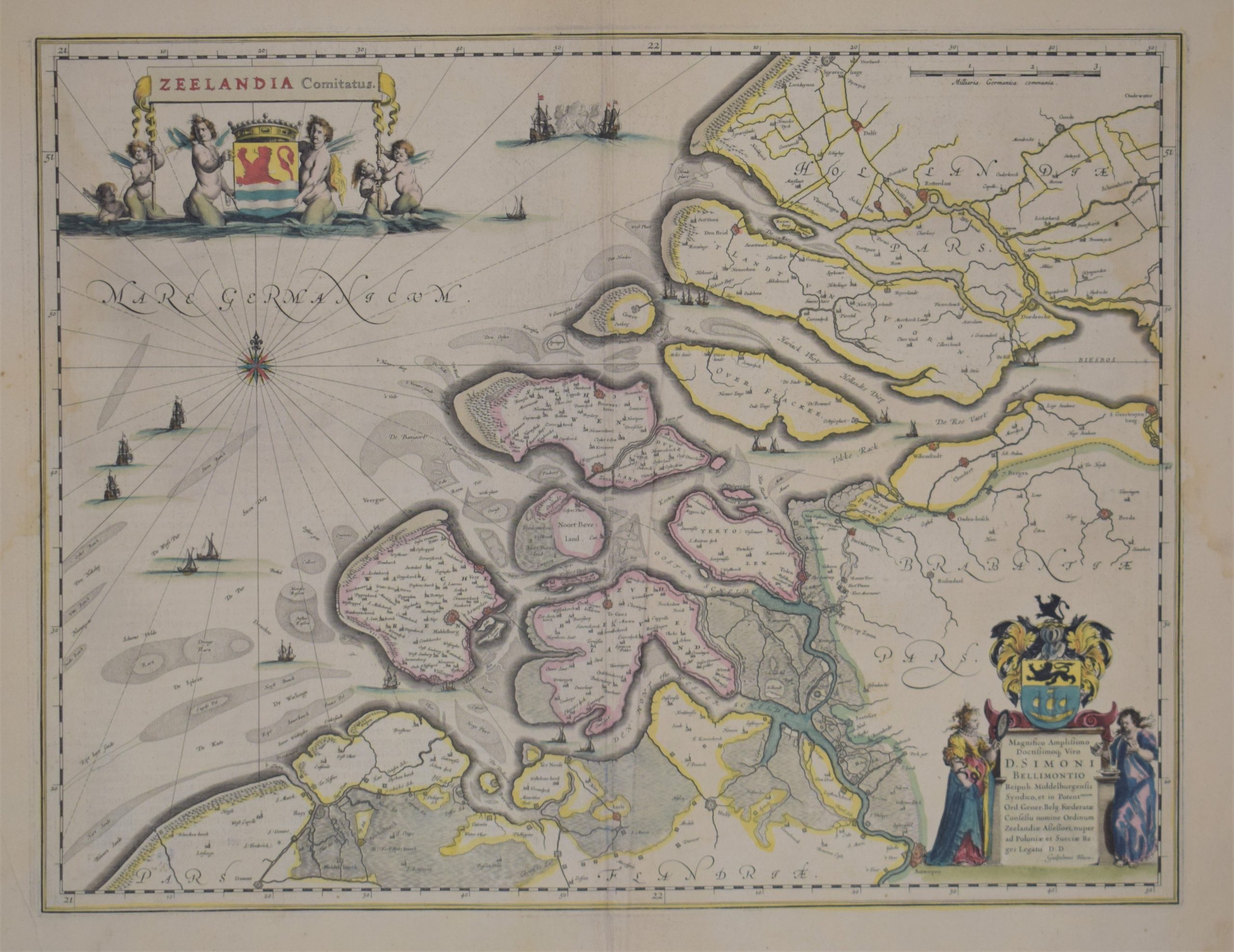 Blaeu, W. J.: Zeelandia Comitatus