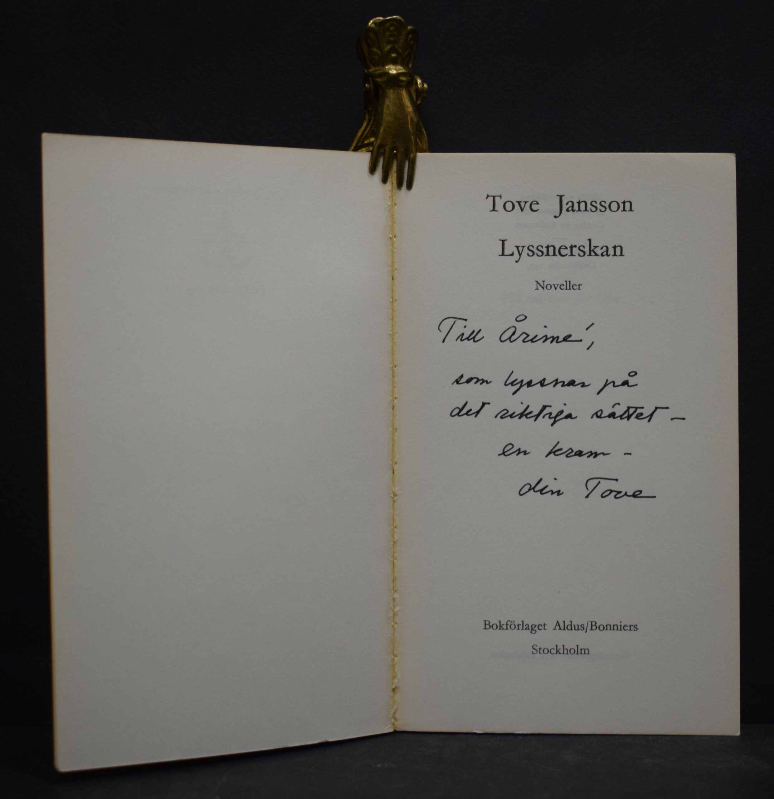 Tove Jansson Lyssnerskan