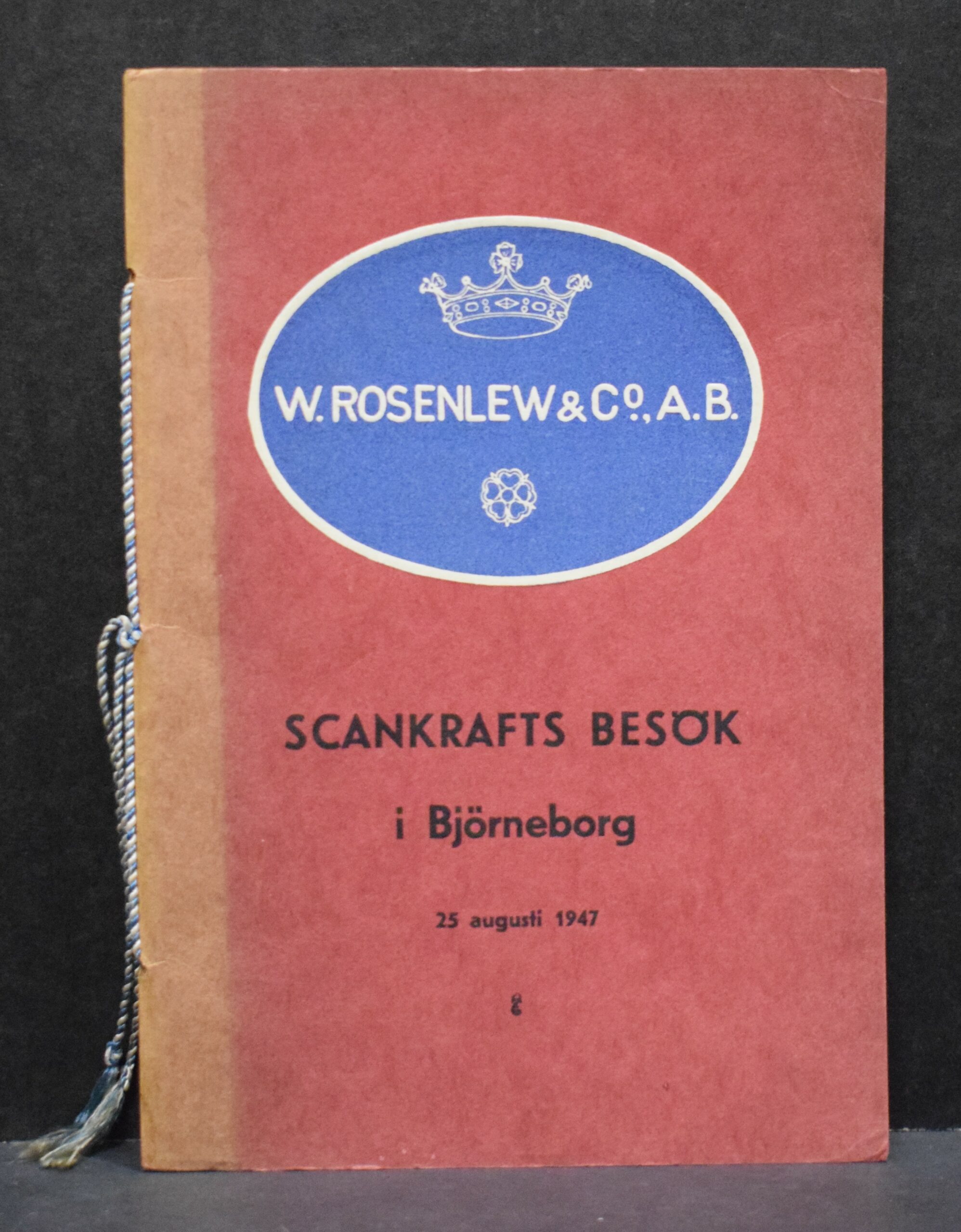 Scankrafts besök i Björneborg 25 augusti 1947