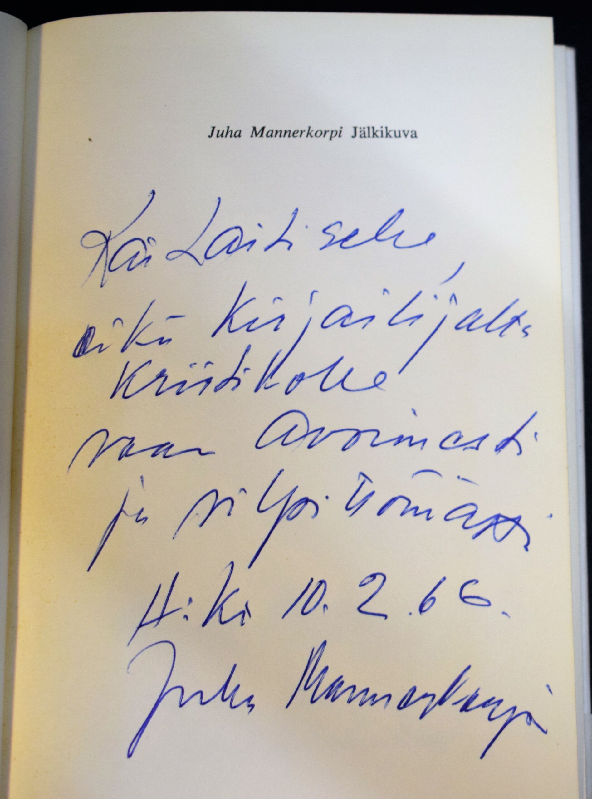 Mannerkorpi, Juha: Jälkikuva - Image 2