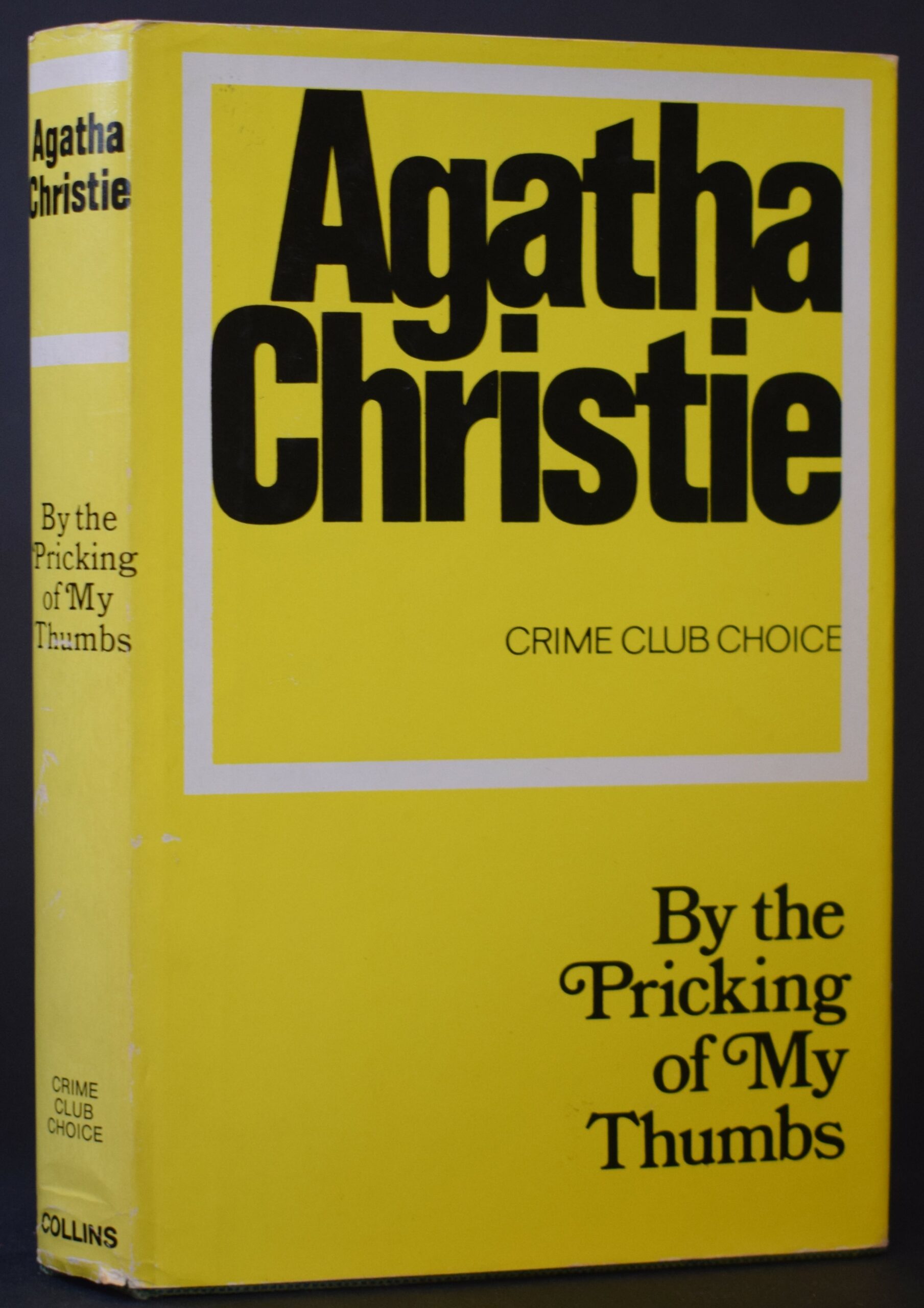 Agatha Christie By the pricking of my thumbs - First Edition