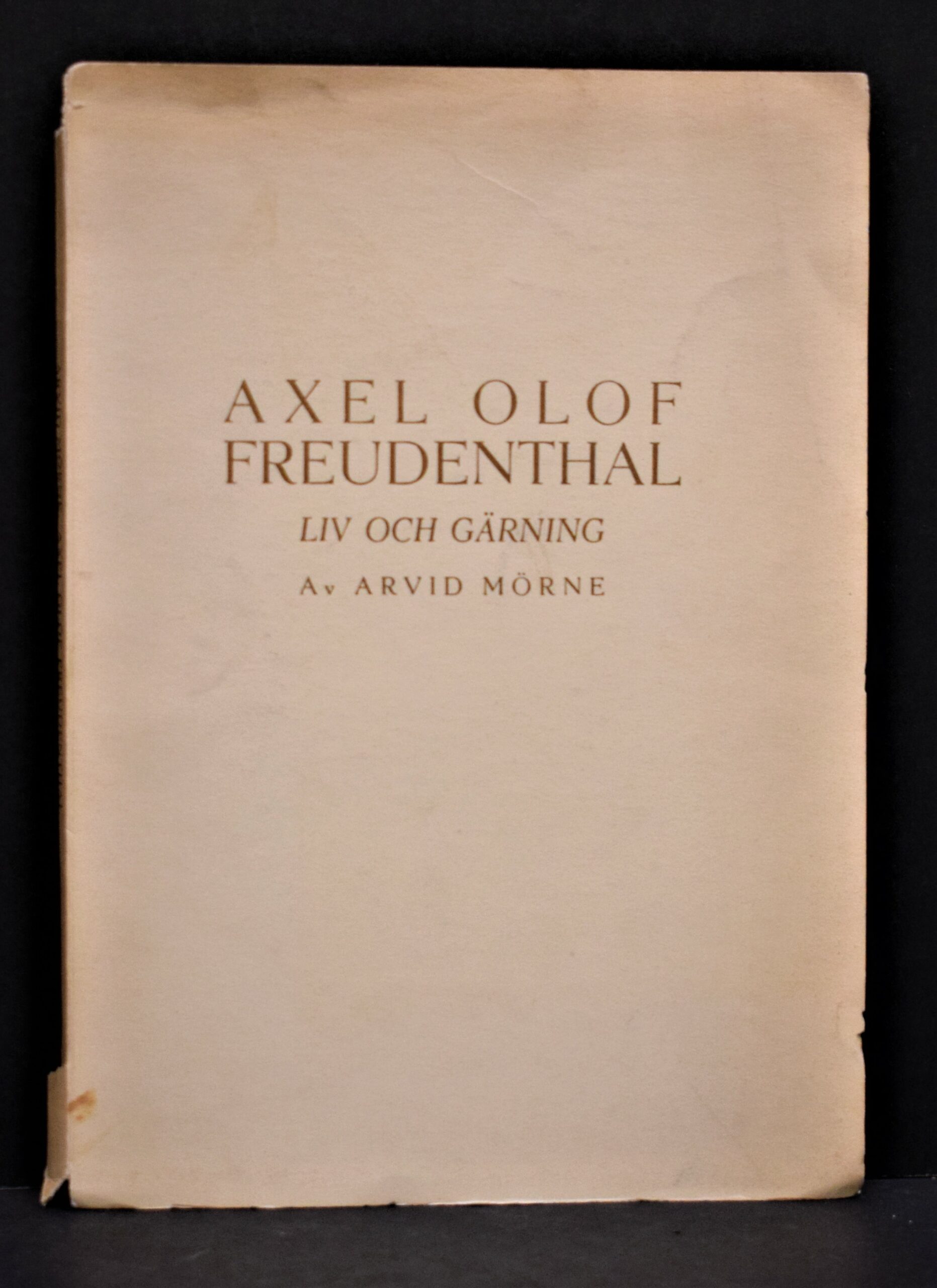 Axel Olof Freudenthal