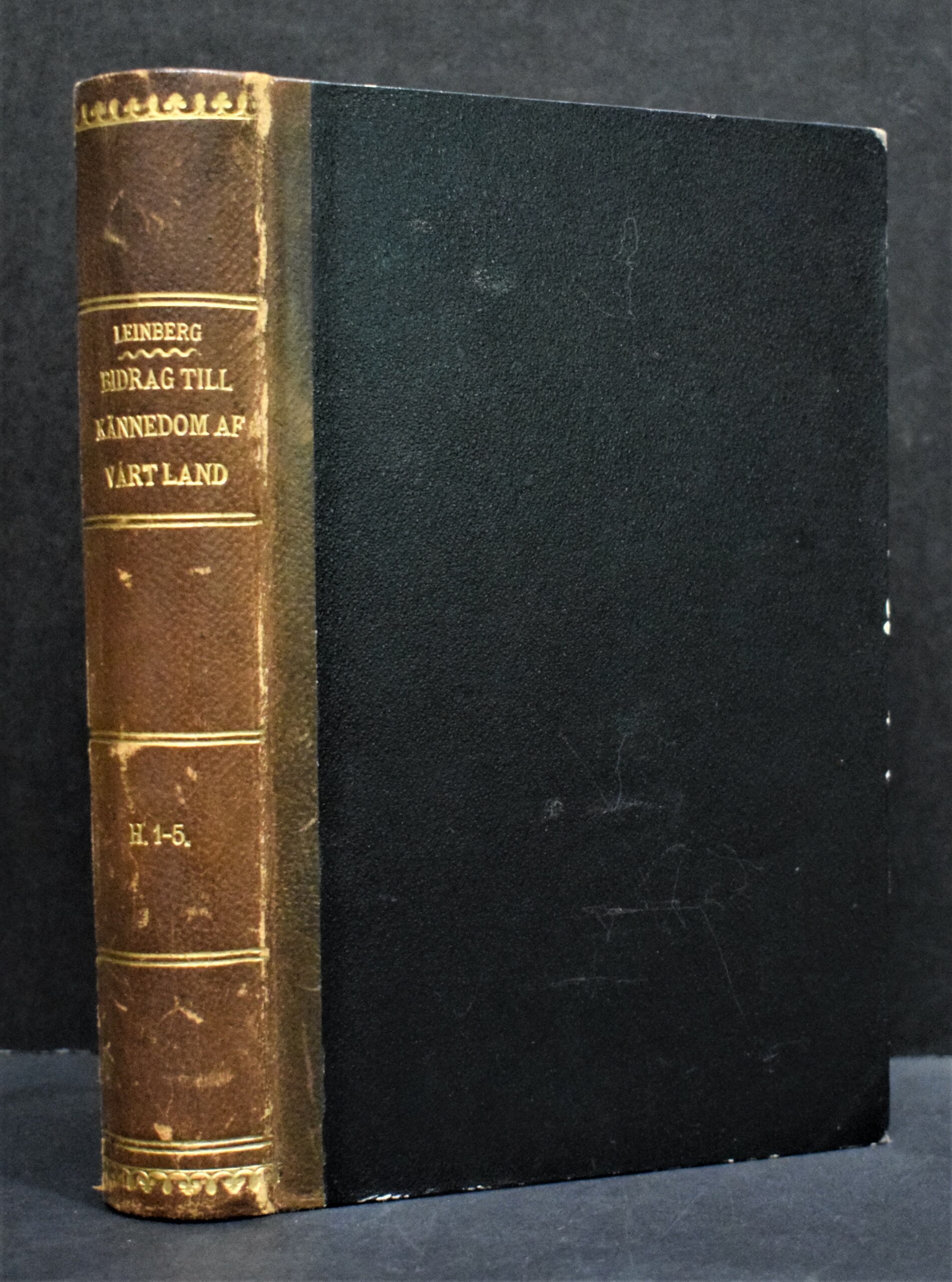 Bidrag till kännedom af vårt land