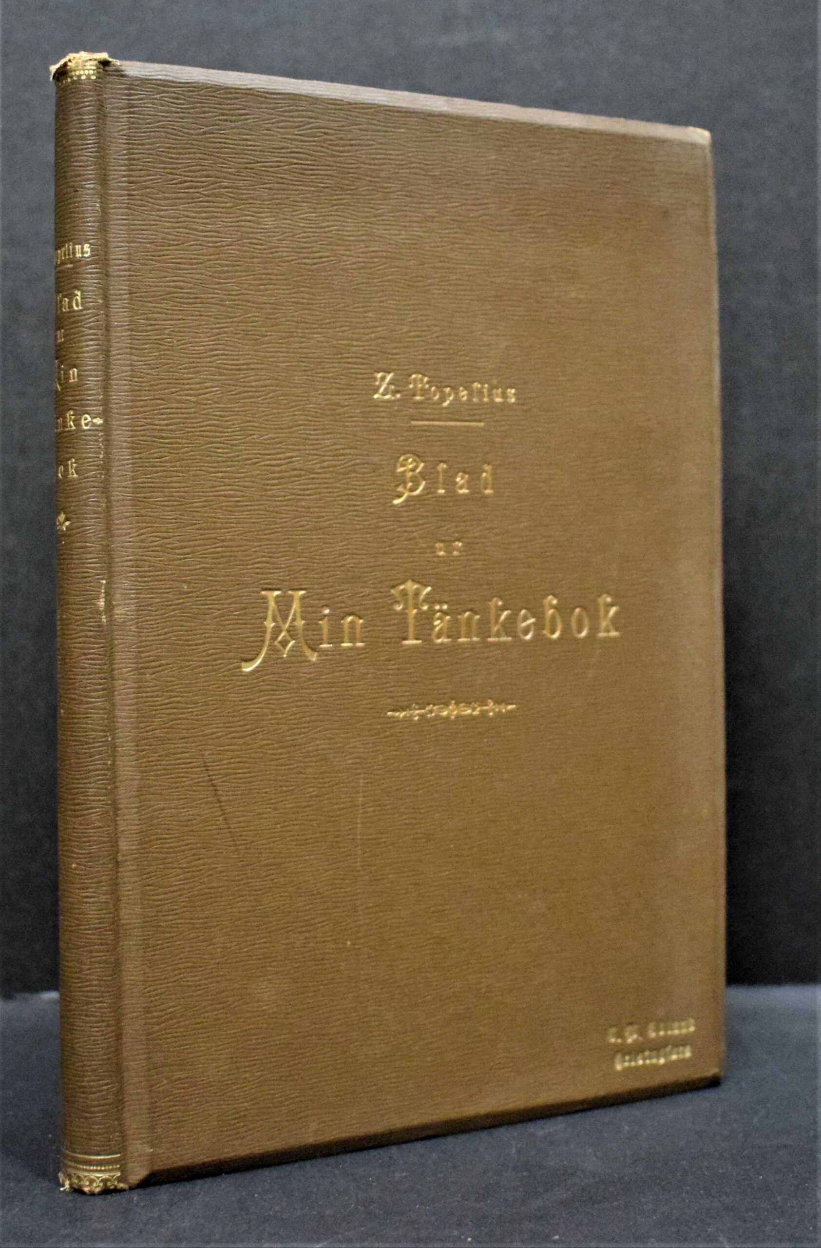 Blad ur Min Tänkebok