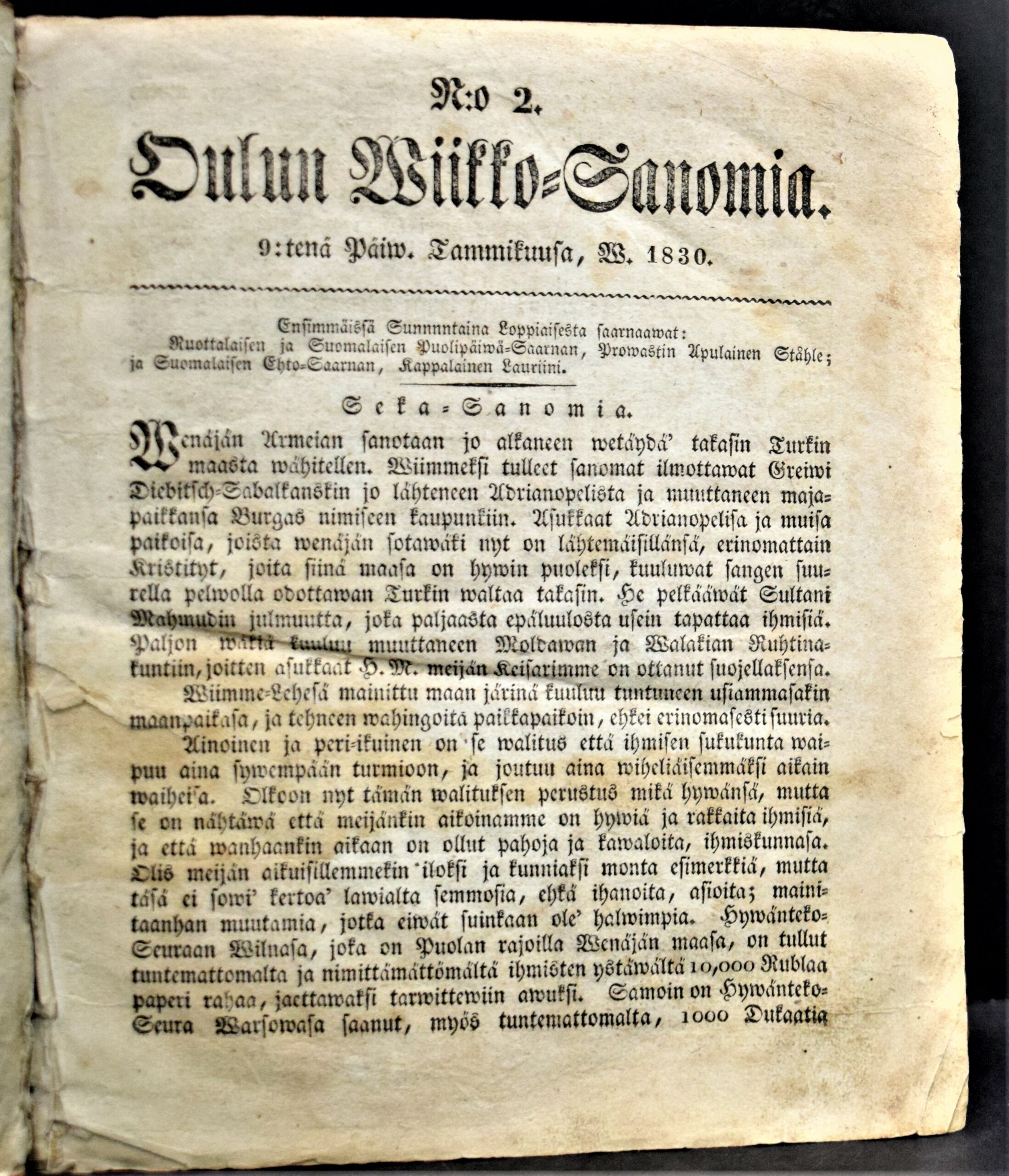 Oulun Wiikko-Sanomia