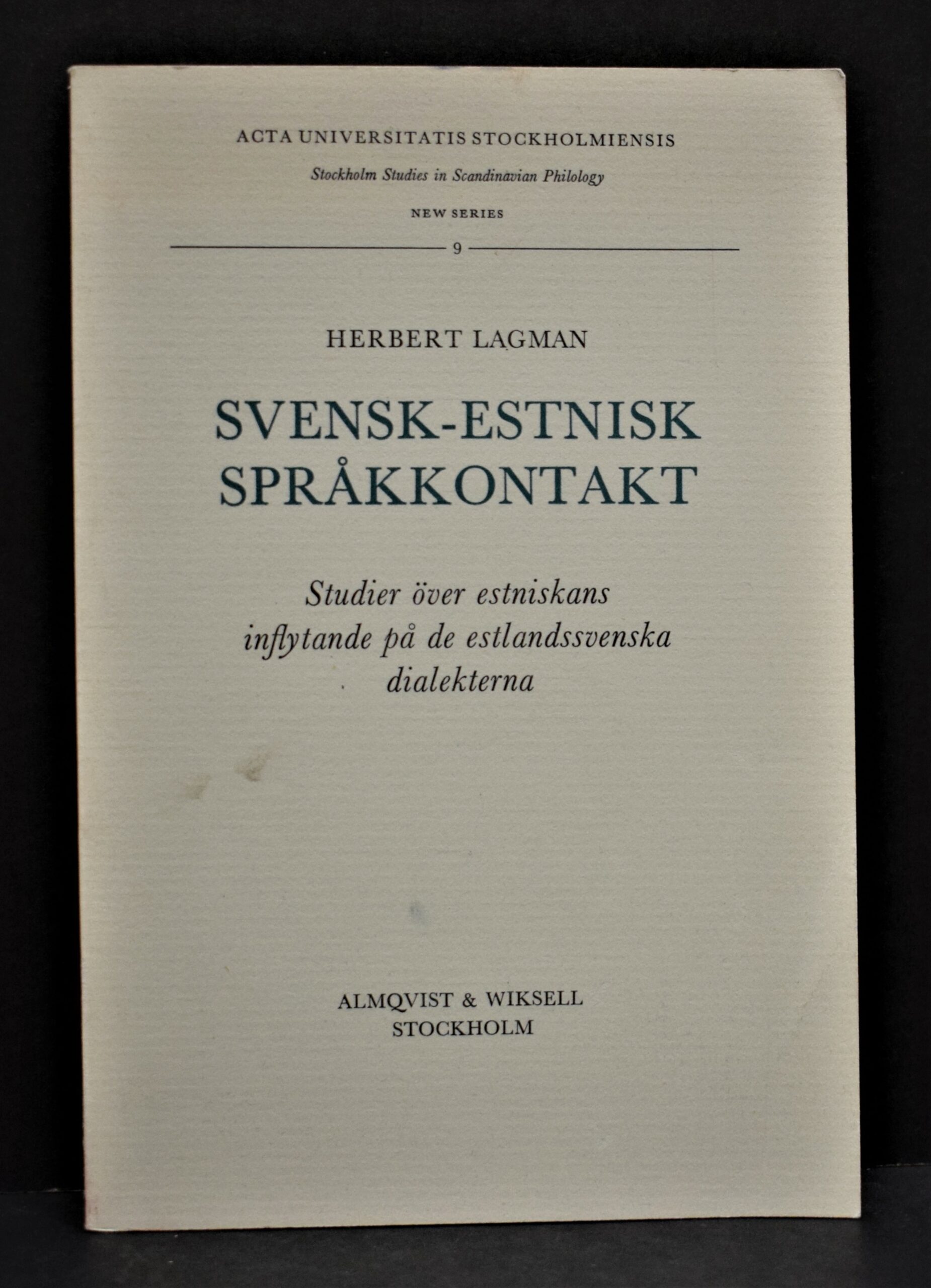 Svensk-estnisk språkkontakt