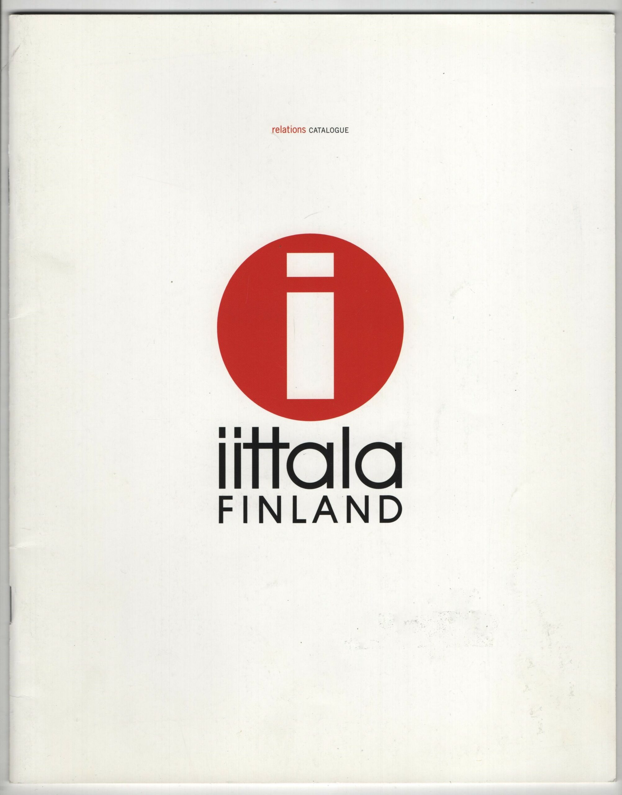 Iittala Finland - relations catalogue