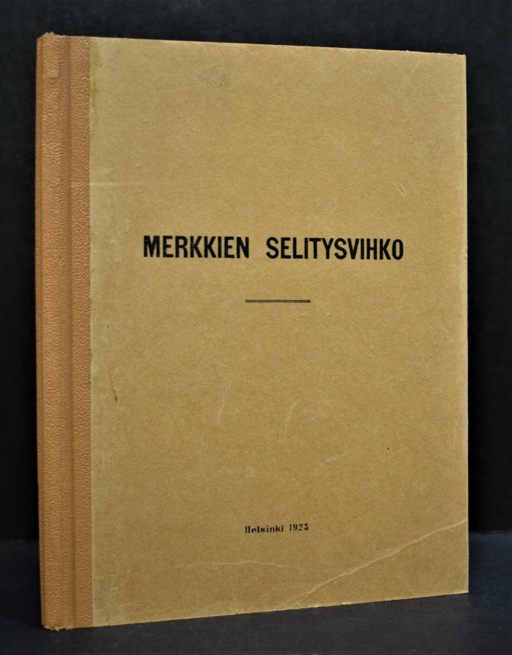 Merkkien selitysvihko