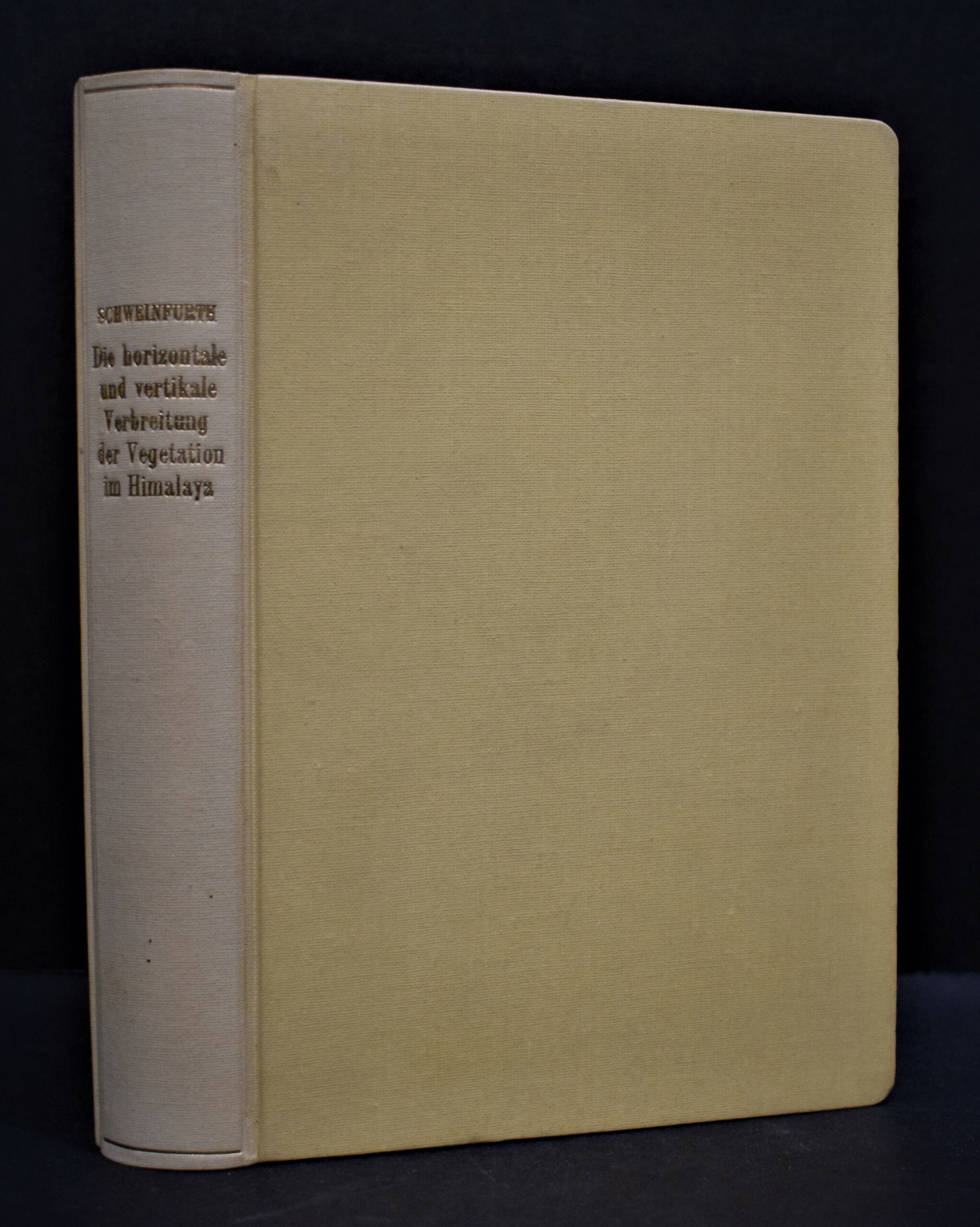 Die horizontale und vertikale Verbreitung der Vegetation im Himalaya