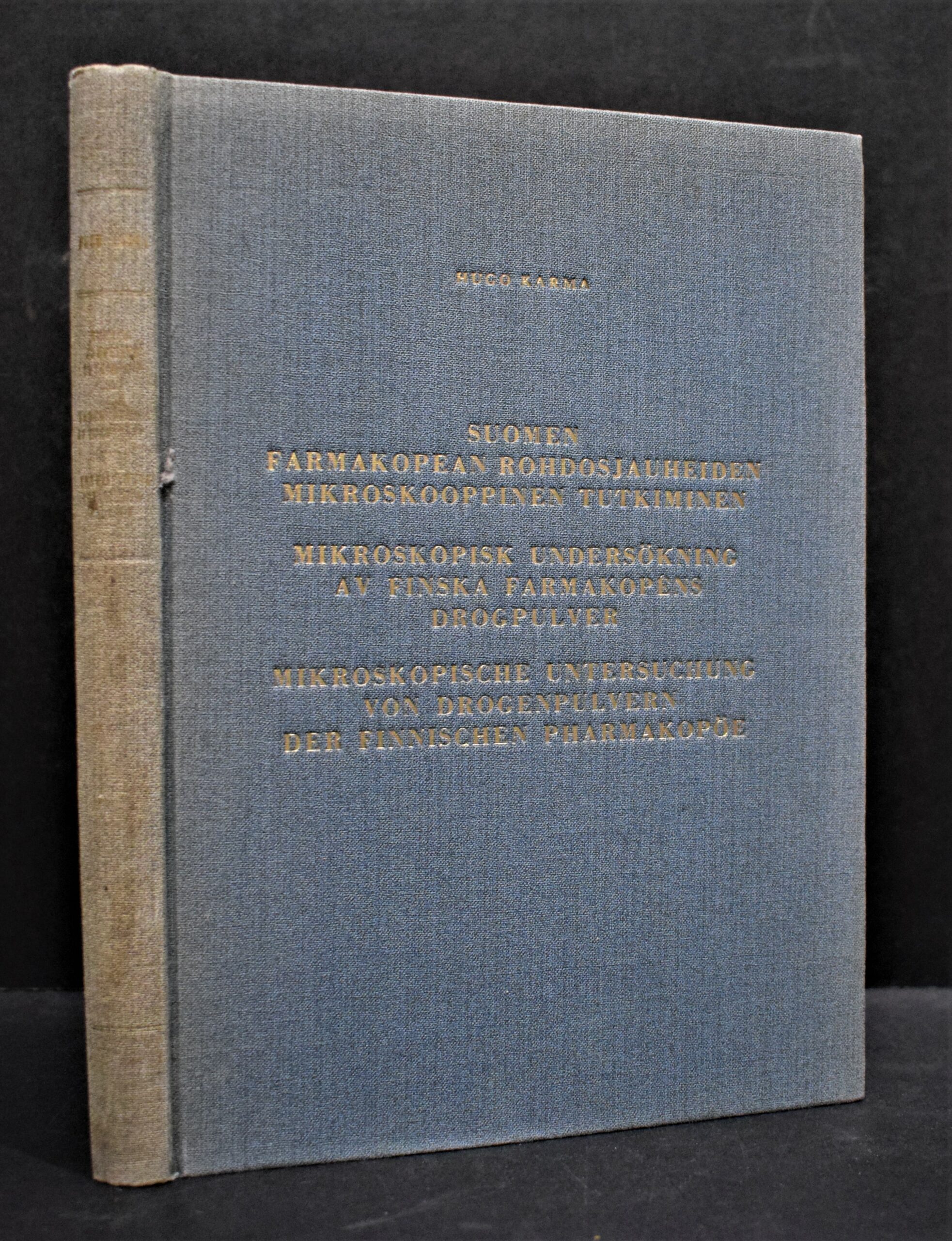 Suomen farmakopean rohdosjauheiden mikroskooppinen tutkiminen