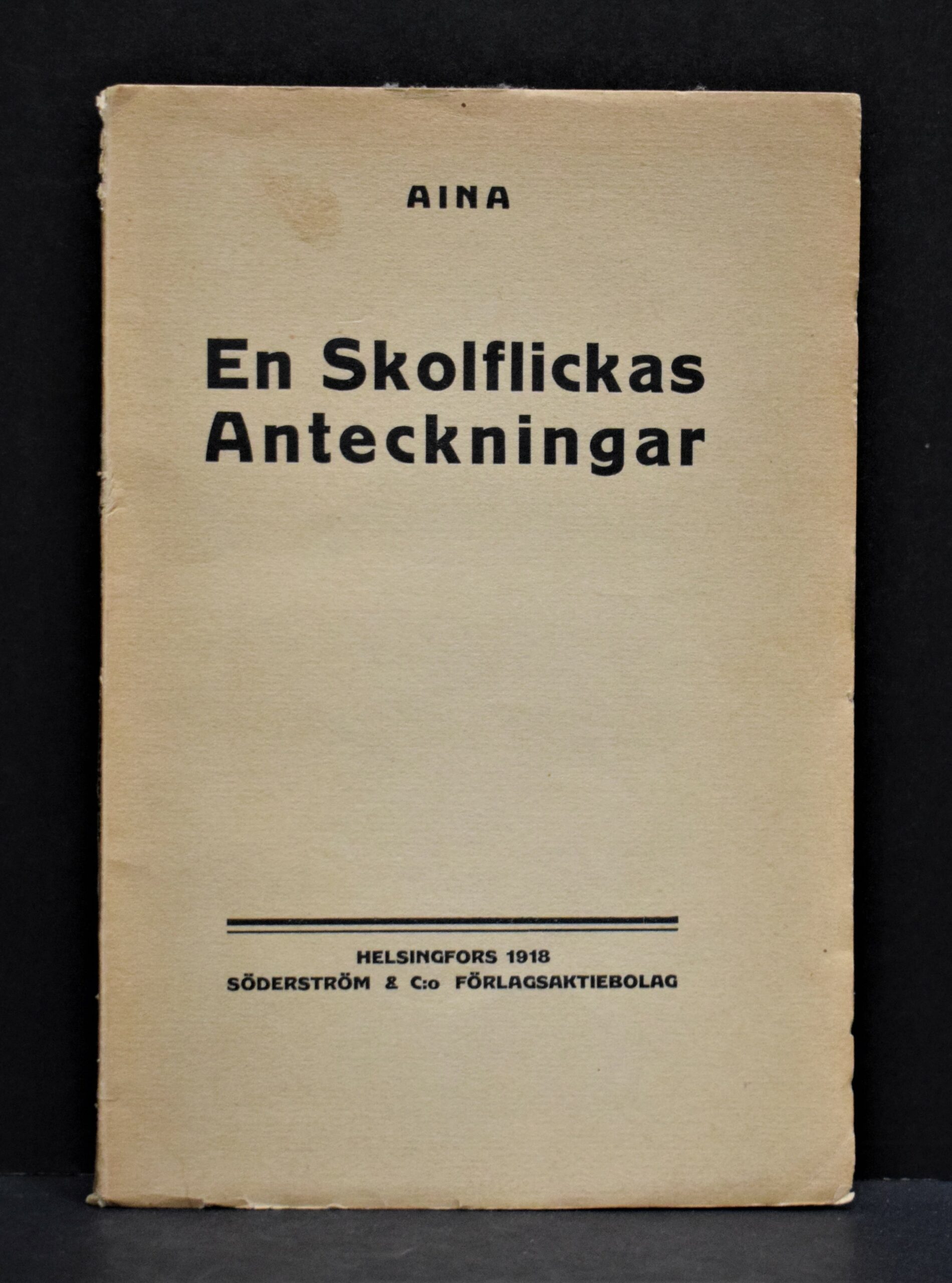 En Skolflickas Anteckningar