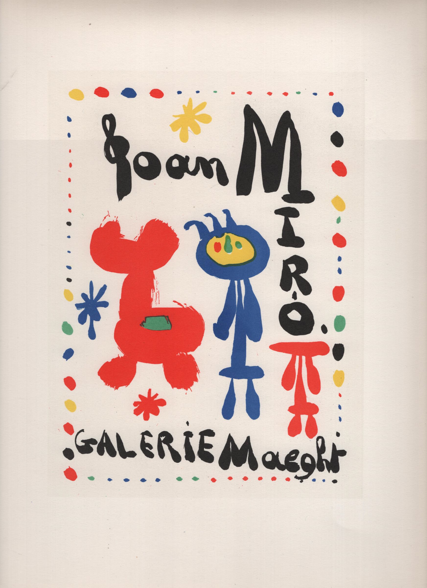 Joan Miró, Galerie Maeght (1949)