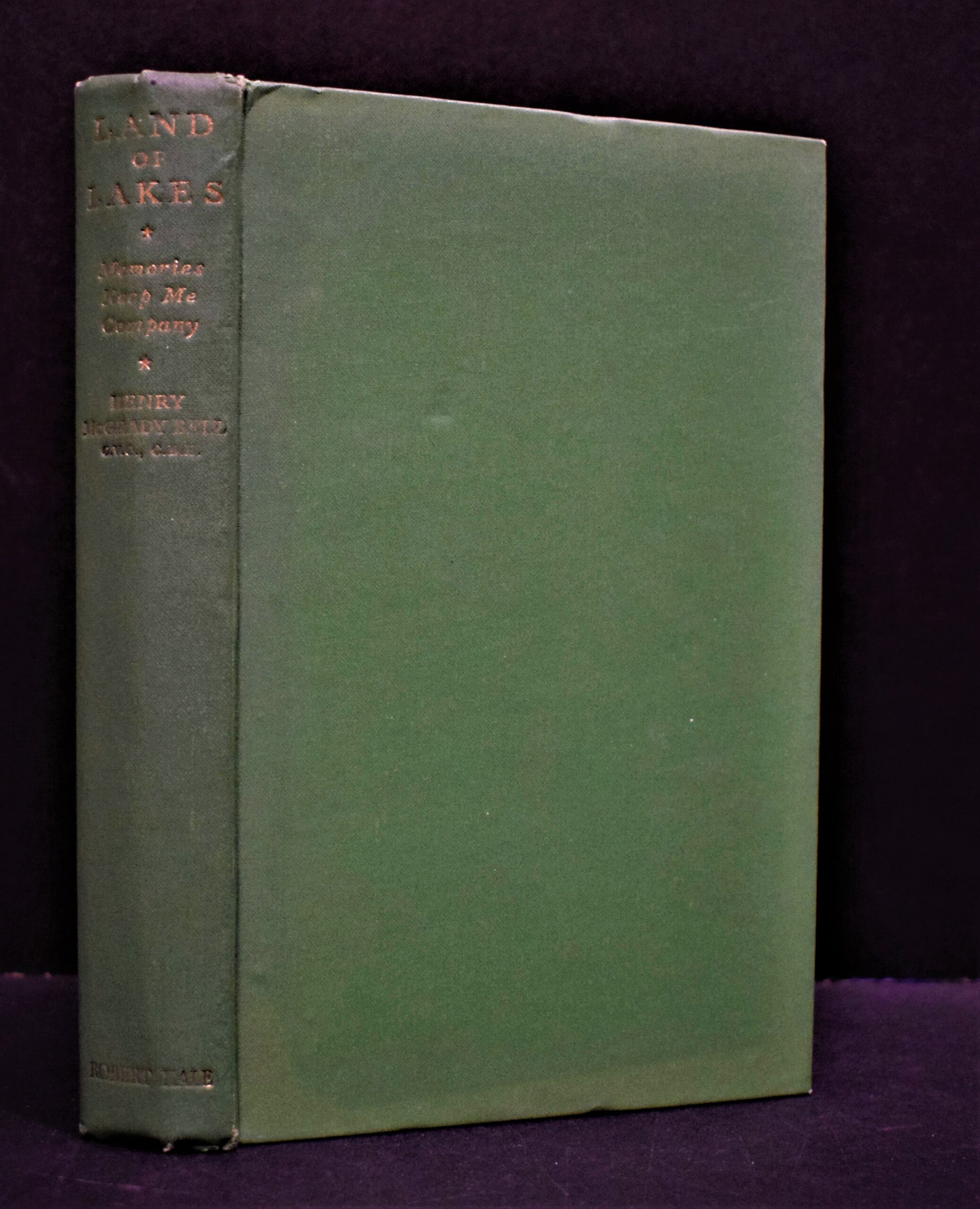 Land of lakes Memories Keep me Company