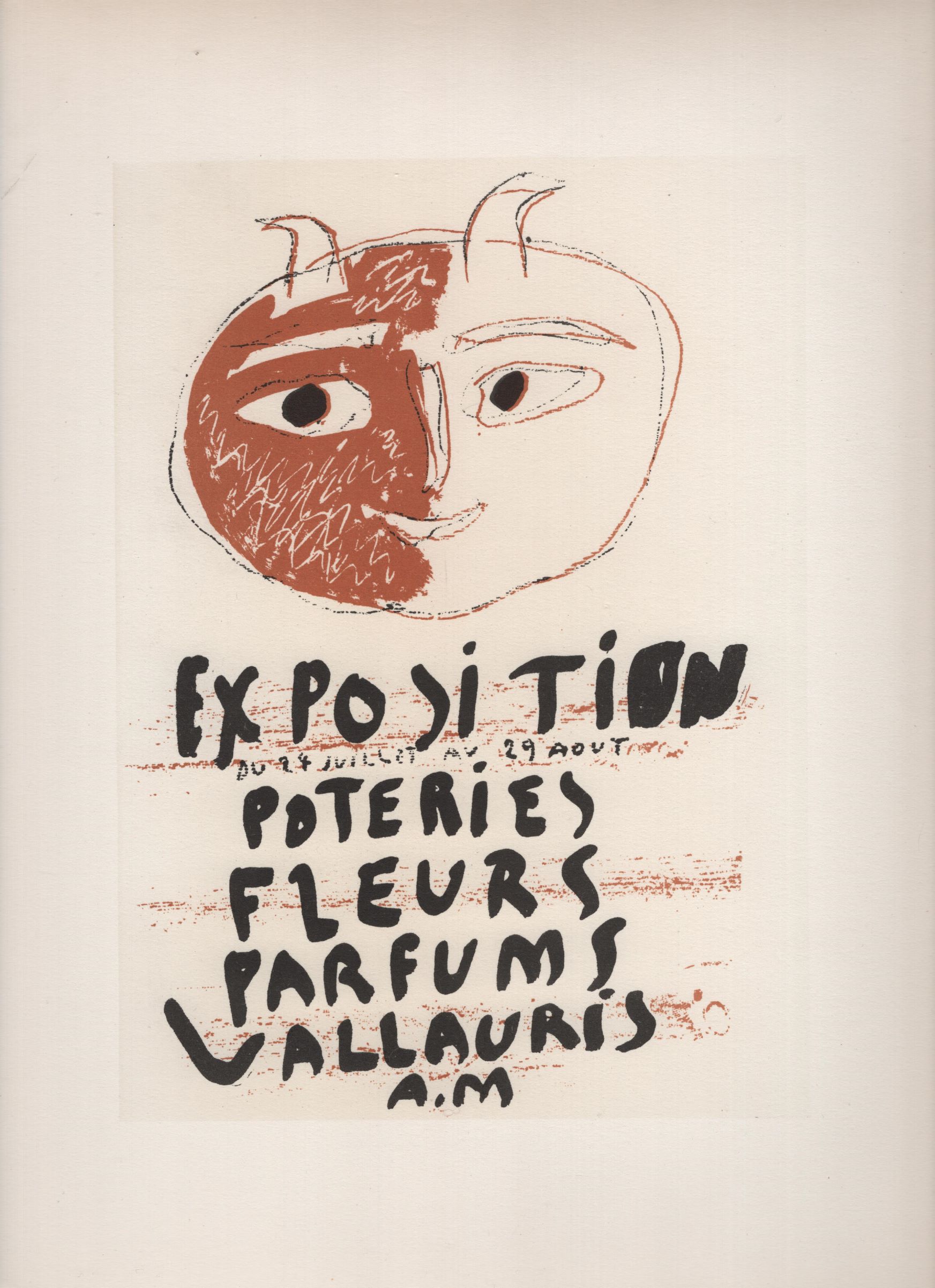 Pablo Picasso Exposition Poteries, Fleurs, Parfumes (1947)