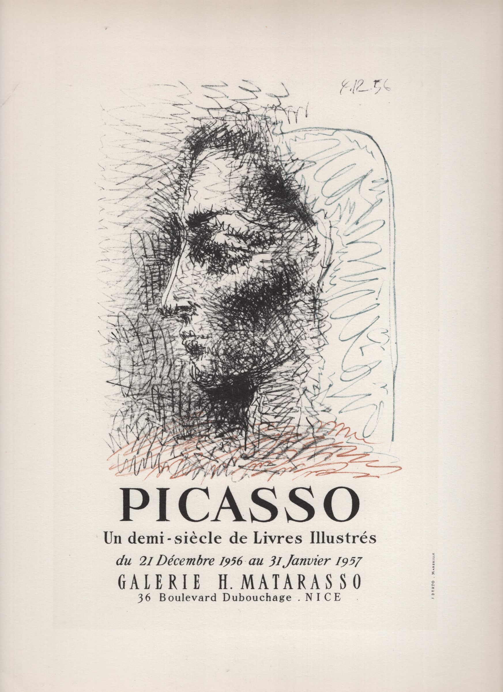 Pablo Picasso Un Demi-siècle des Livres Illustré (1956)