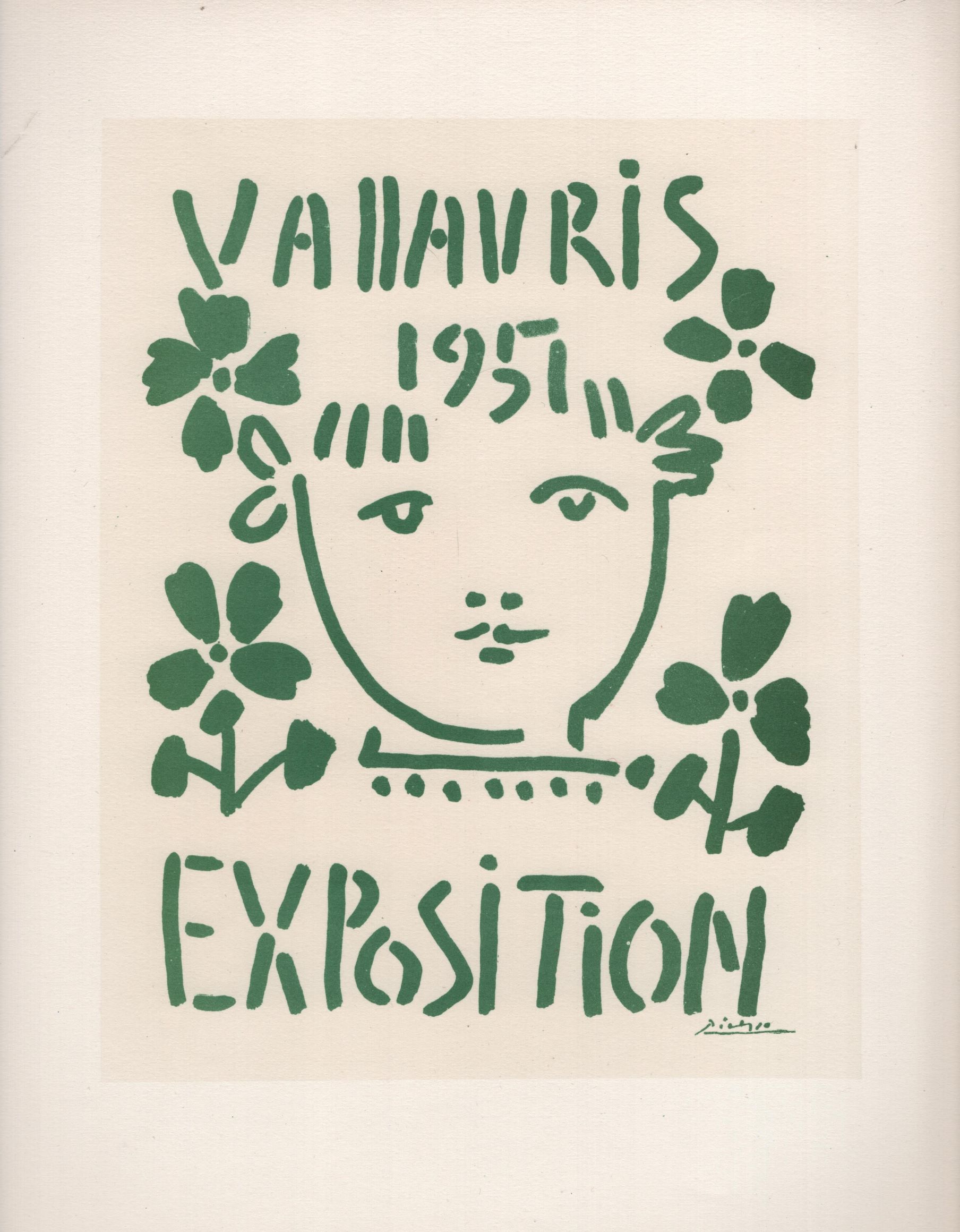 Pablo Picasso Exposition Vallauris (1951)