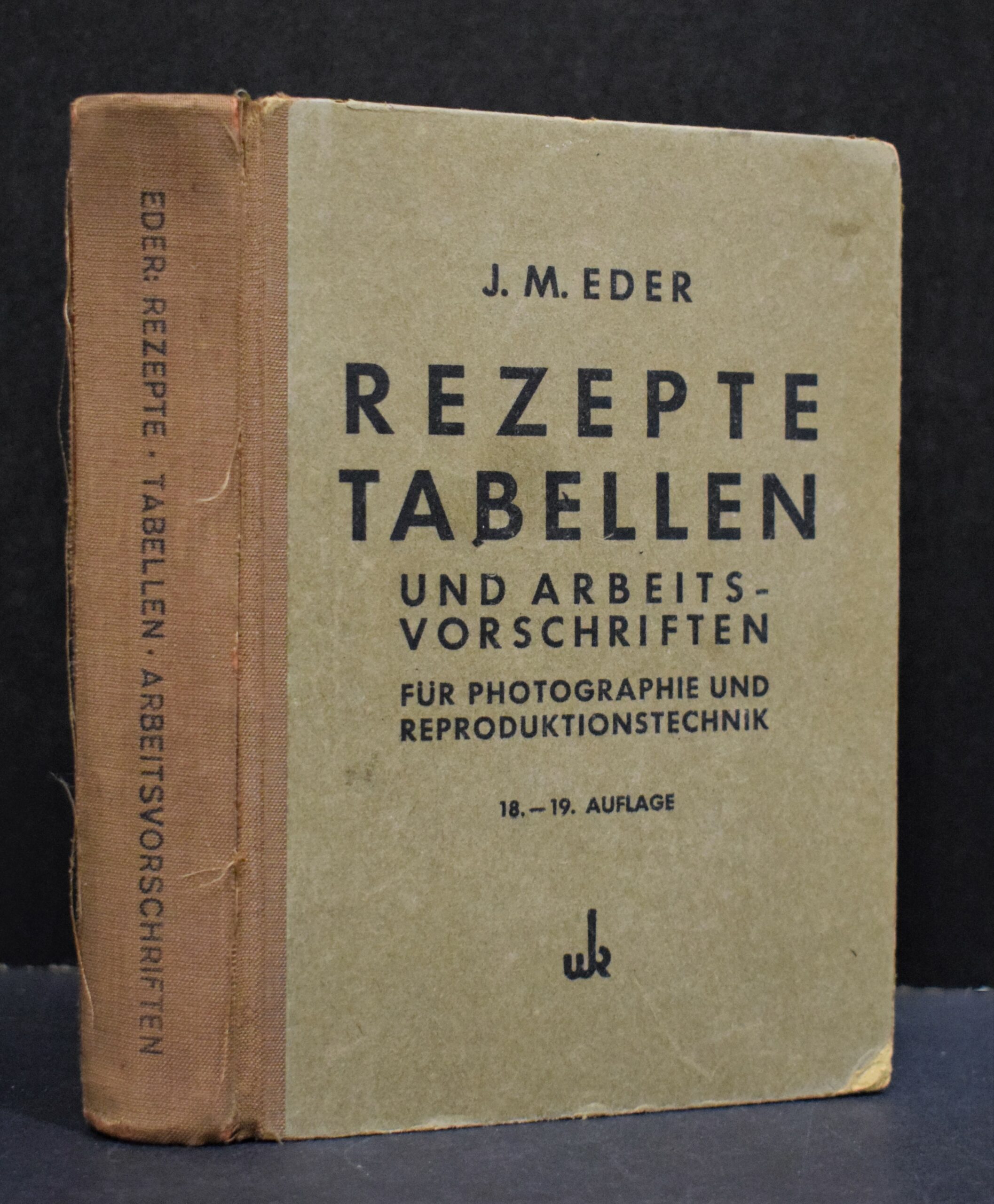 Rezepte, Tabellen und Arbeitsvorschriften